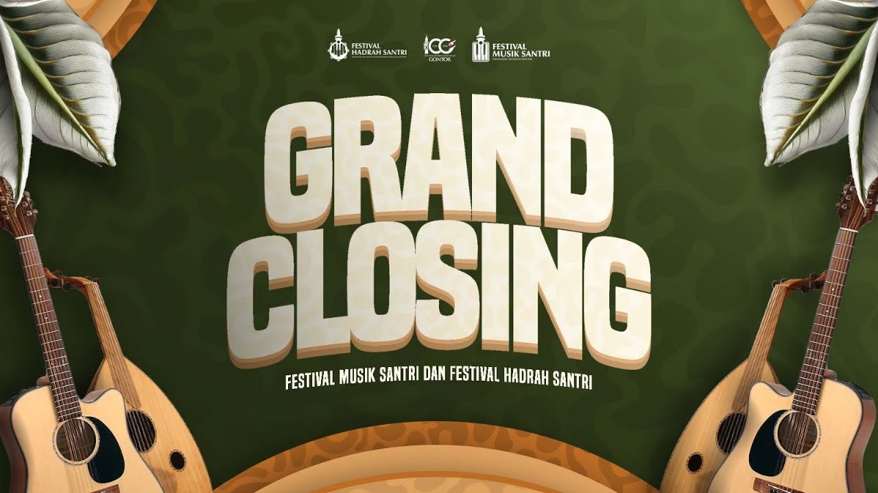 MALAM ANUGERAH FESTIVAL MUSIK SANTRI - BERSAMA WALI BAND