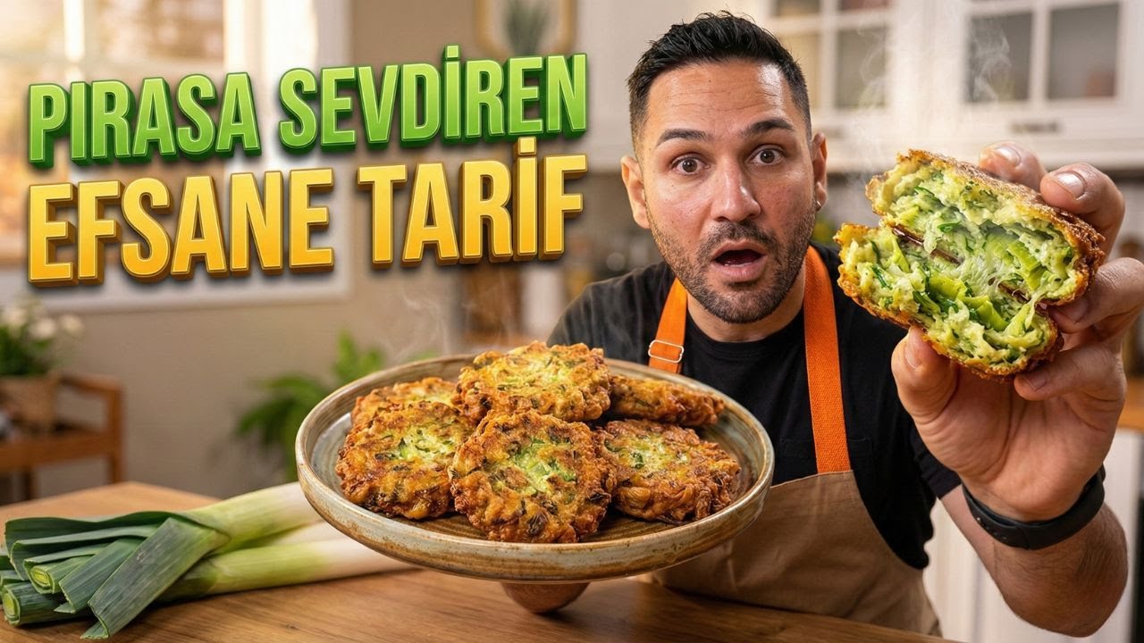 PIRASA KÖFTESİ TARİFİ: 👌 Nefis Pırasalı Köfte💯 Kolay & Lezzetli!