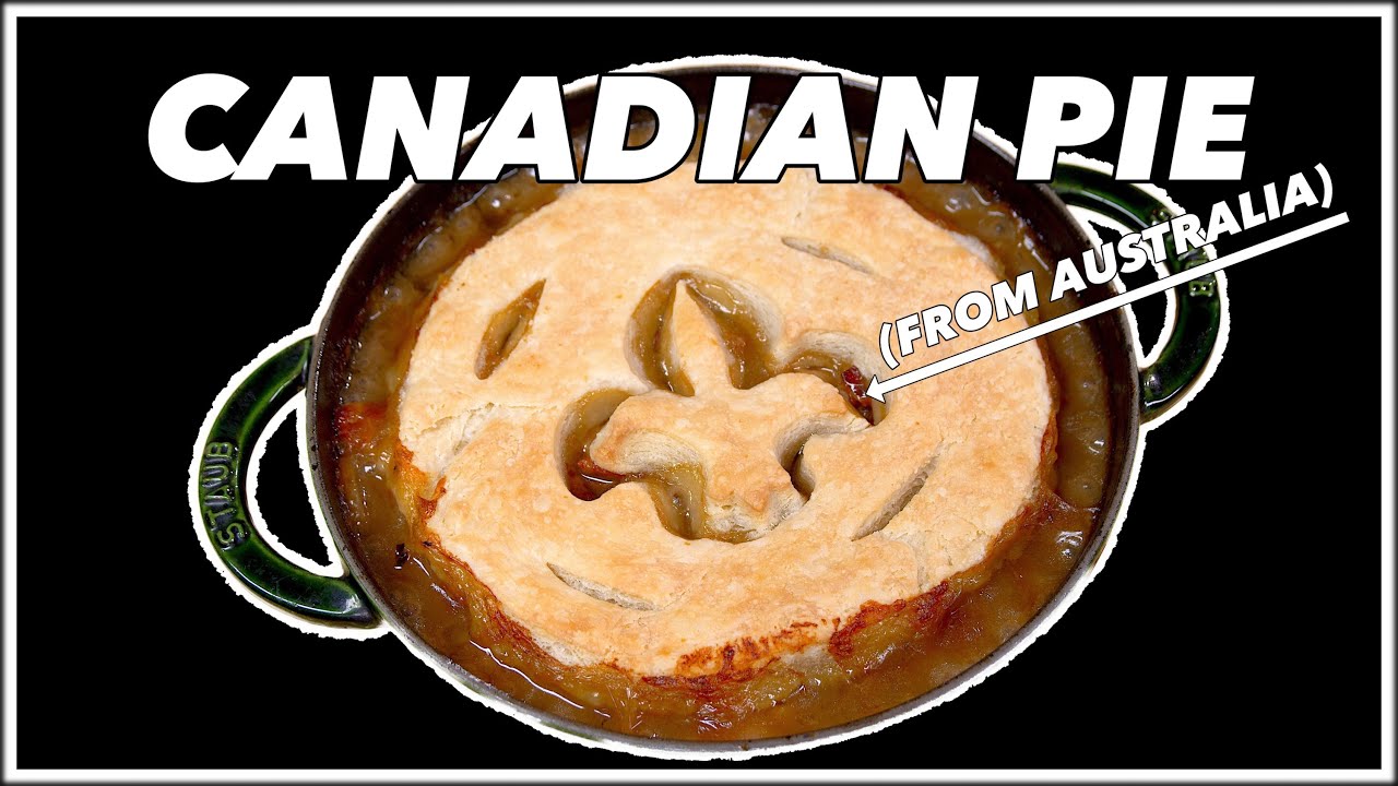 1939 Canadian Pie From Australia, But from Quebec Recette Cipâte, But From England Sea Pie...