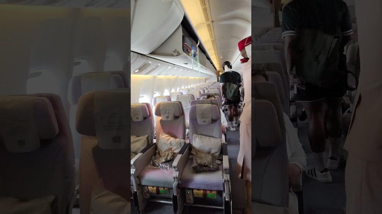 Emirates Boeing 777 economy class #emirates #aviation #travel