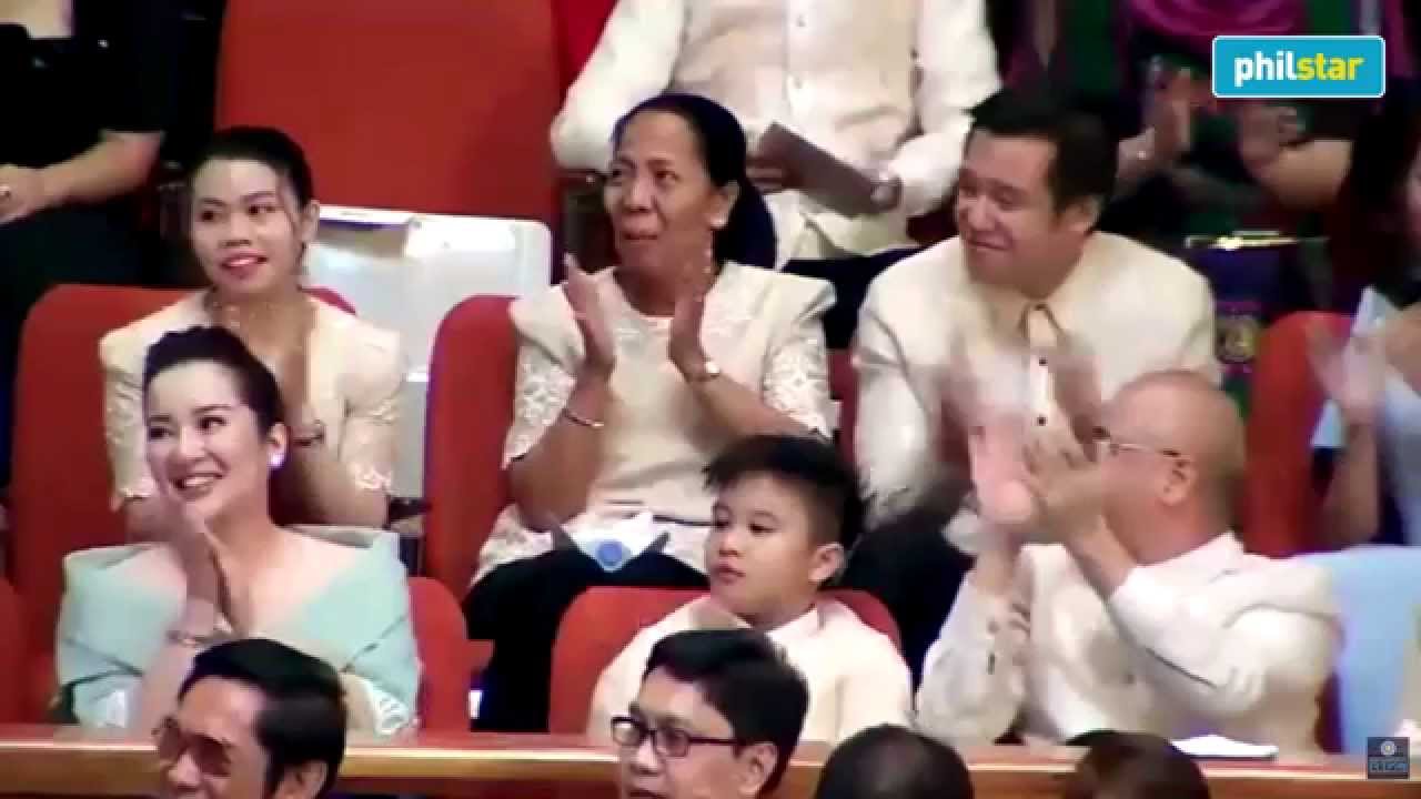 P-Noy thanks emotional nanny in State of the Nation Address