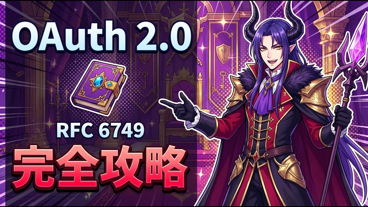 【OAuth 2.0 完全攻略】パスワードを渡さない認可の仕組みを世界一わかりやすく解説