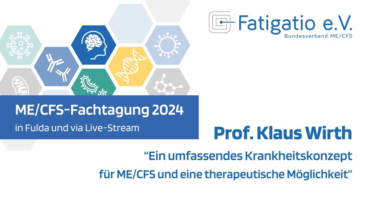 Prof. Klaus Wirth - Vortrag auf der ME/CFS-Fachtagung 2024