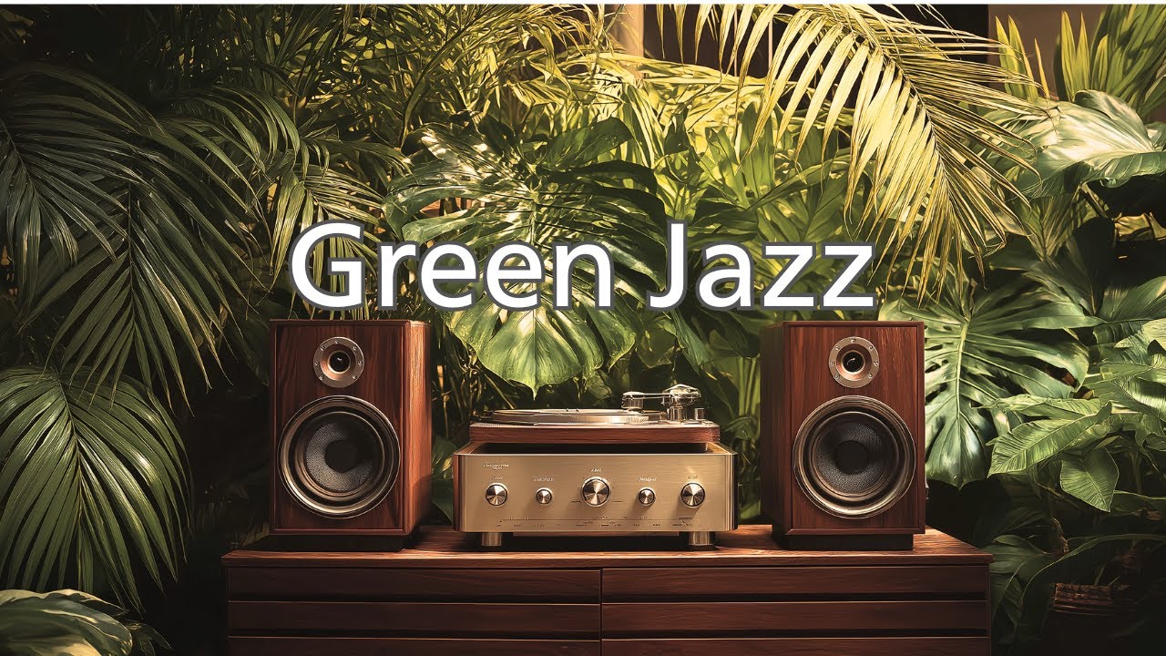 【Chill Jazz Lounge】Smooth Piano & Saxophone Surrounded by Fresh Green