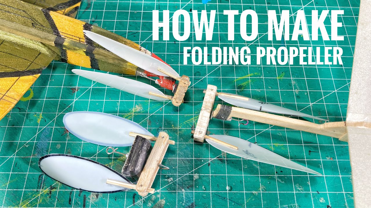 HOW TO MAKE Folding Propeller Easy