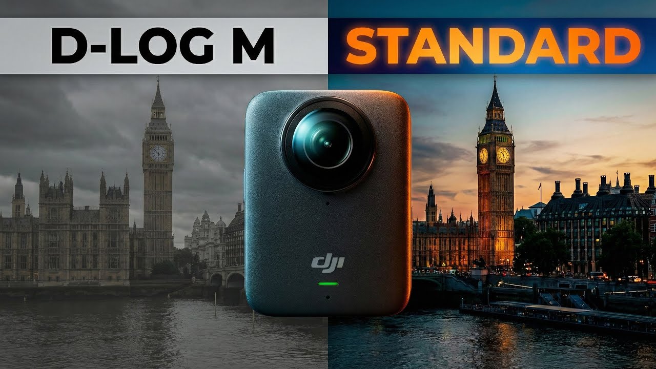Стоит ли покупать Osmo 360 в формате DLOG-M?