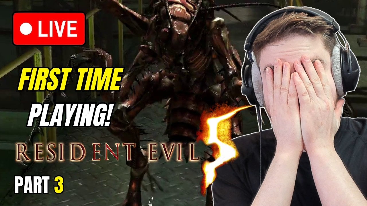 CAN WE END THIS NIGHTMARE!? FIRST TIME PLAYING Resident Evil 5 🧟 PART 3