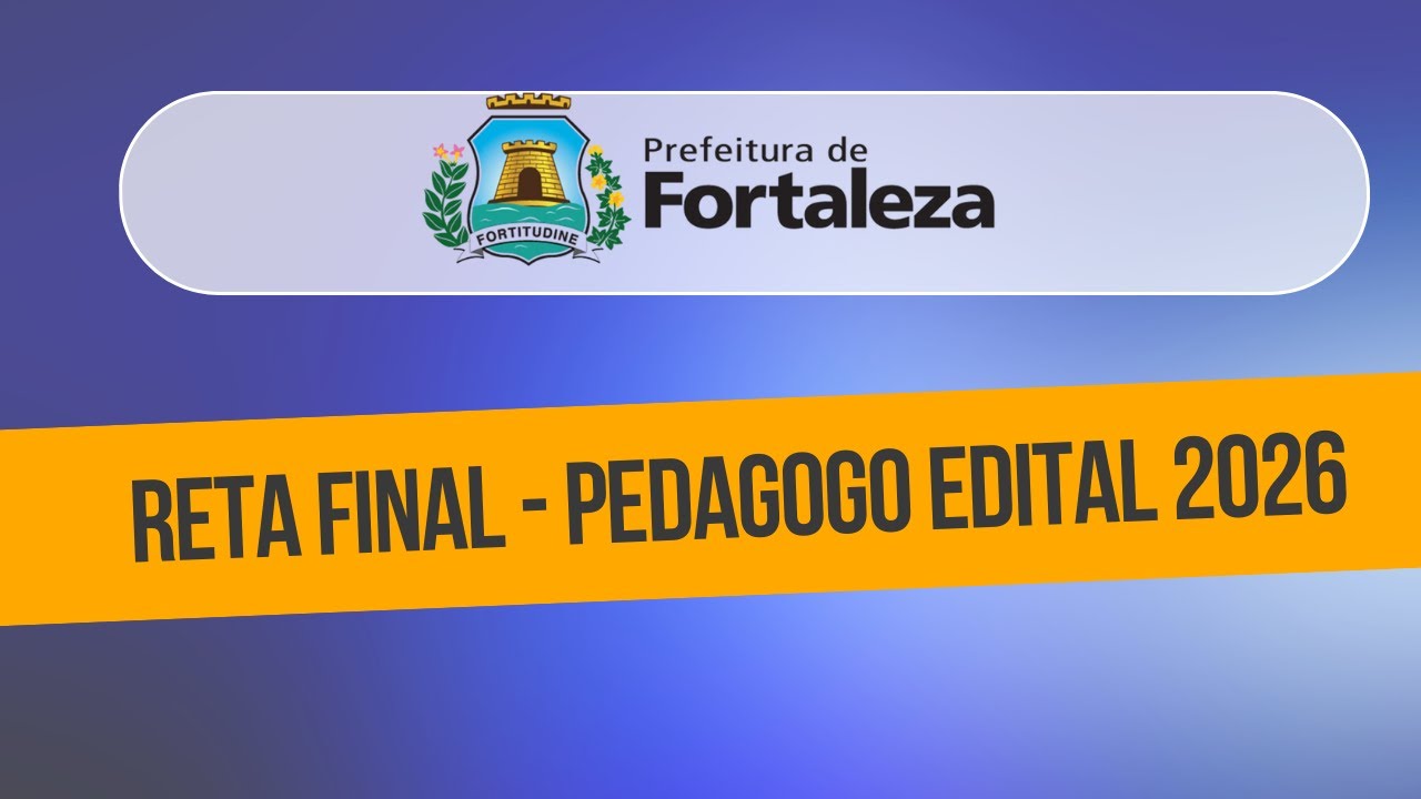 BANCA IMPARH - PROFESSOR PEDAGOGO - PREFEITURA DE FORTALEZA 2026
