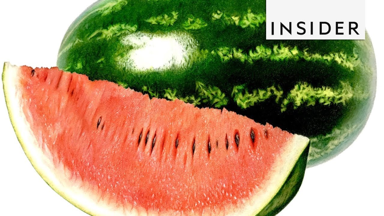 Hyper Realistic Fruit Drawings