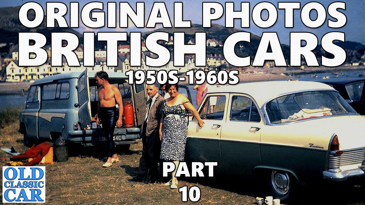 Original Photos of British Cars 1950s - 1960s Part 10 | The British motor industry - how it was