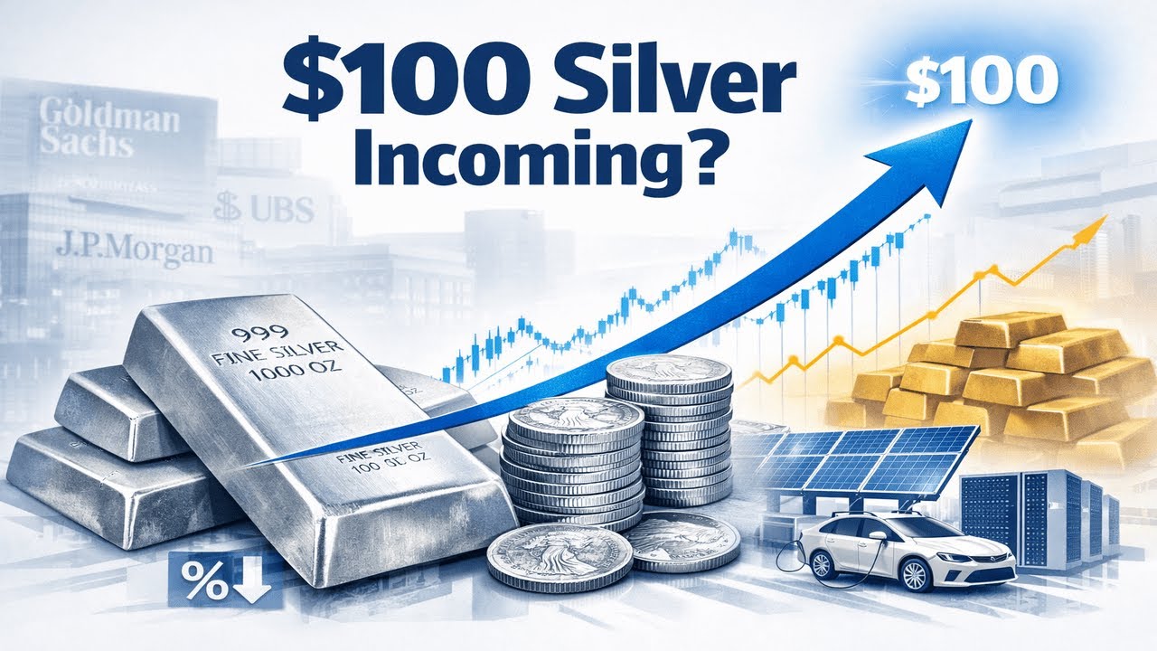 $100 Silver Incoming? Major Banks Turn Bullish on White Metal