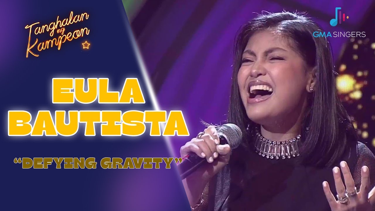 Eula Bautista's one of a kind performance of 'Defying Gravity'! | Tanghalan Ng Kampeon 3