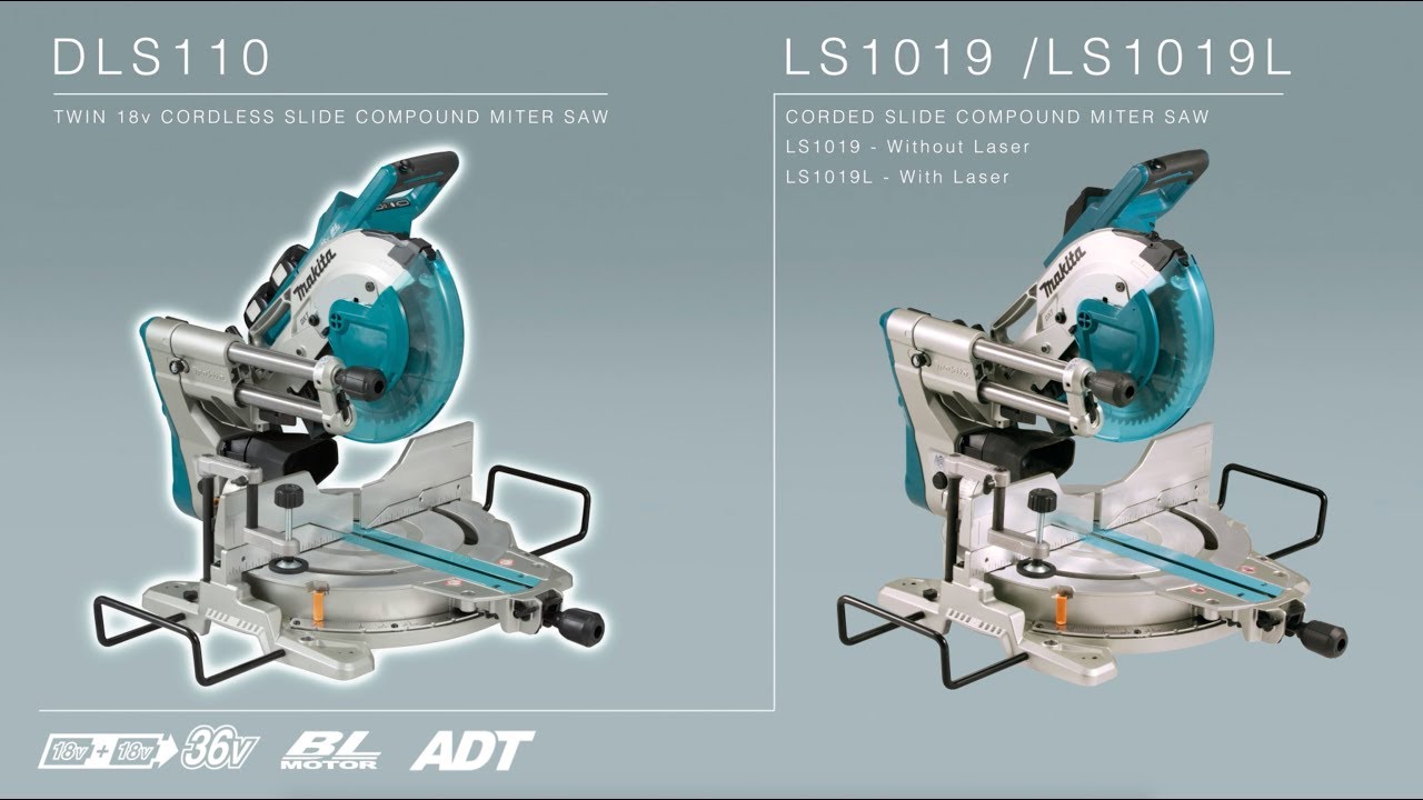 Makita DSL110 / LS1019 Compound Miter Saw