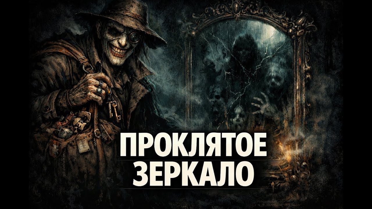 Проклятое зеркало.....жуткие истории на ночь ....Страшилки на ночь....мистика..