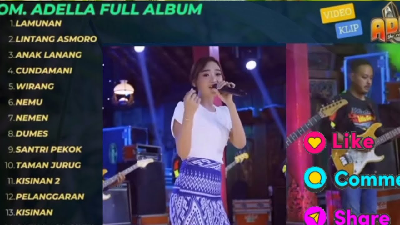 Difarina Indra - Lintang Asmoro, Kisinan | OM. Adella Full Album