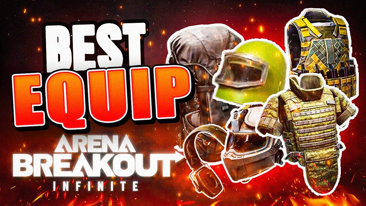 OS MELHORES EQUIPAMENTOS DO ARENA BREAKOUT INFINITE