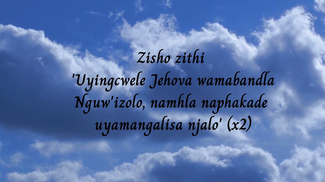 Bhunya Alliance Church Choir- Nxa Sifika