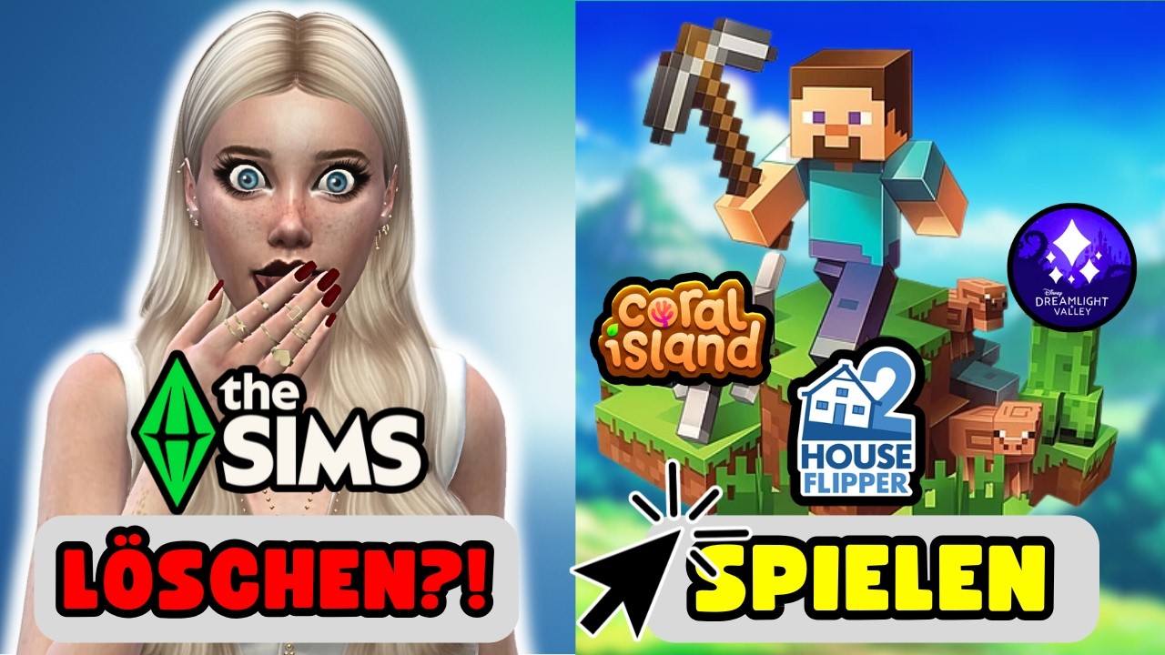 Sims loslassen? So habe ich NEUE LIEBLINGSSPIELE gefunden!😍