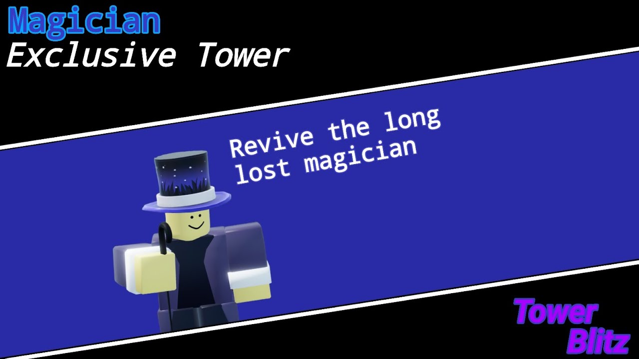 Magician Tower | Tower Blitz | Roblox