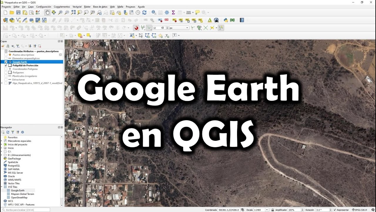[QGIS] Ver Google Earth en QGIS