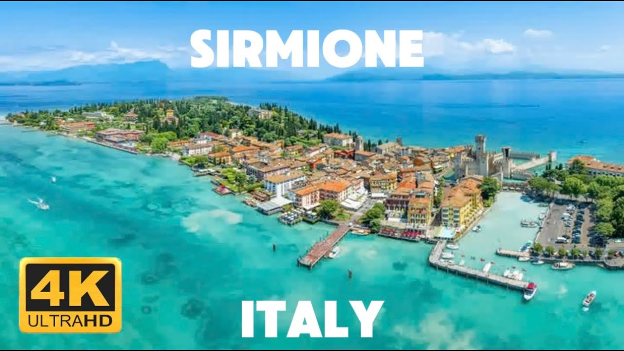 Sirmione, Italy from Above – Stunning Drone Views of Lake Garda