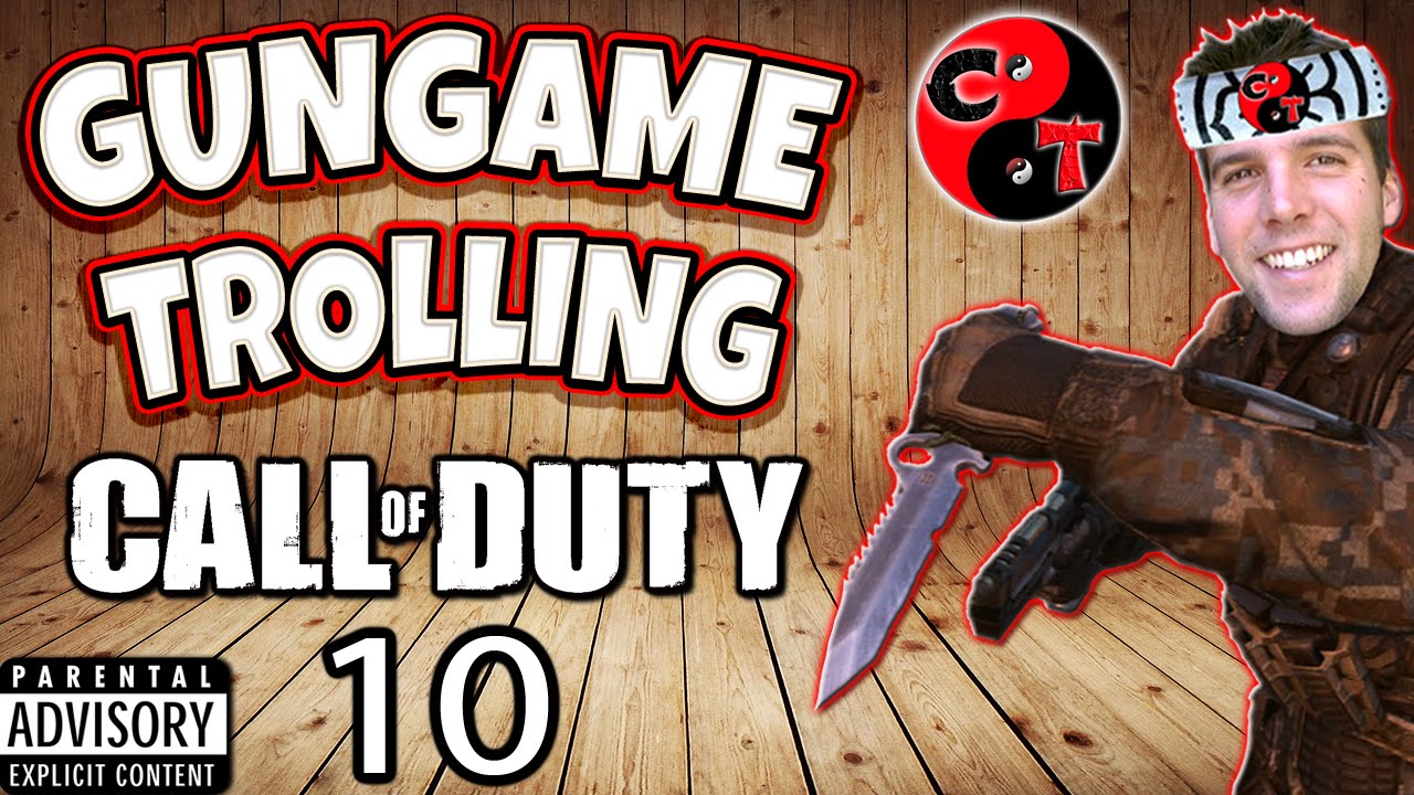 GUN GAME TROLLING #10 (Gun Game Reactions & COD Funny Moments)