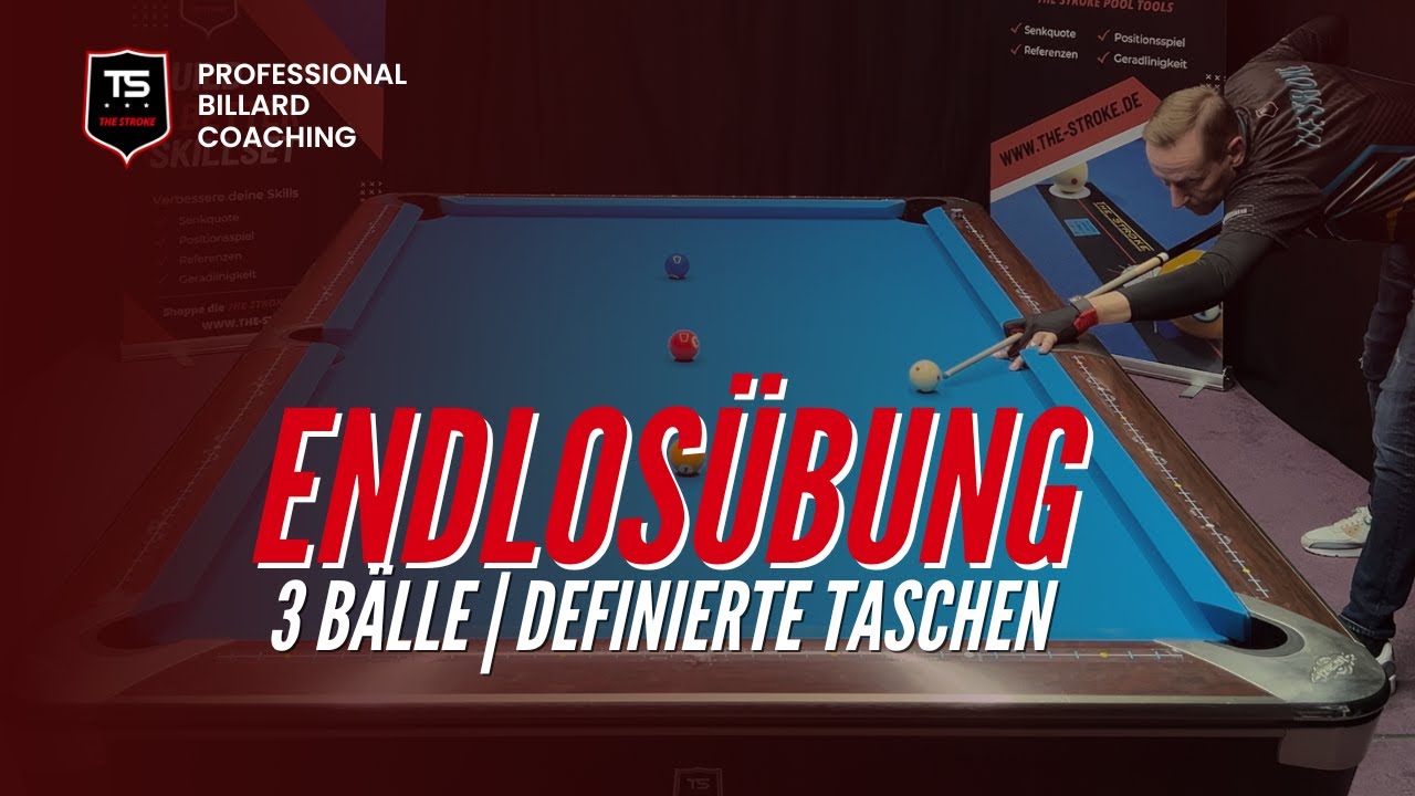 Endlosübung - 3 Bälle | Definierte Taschen