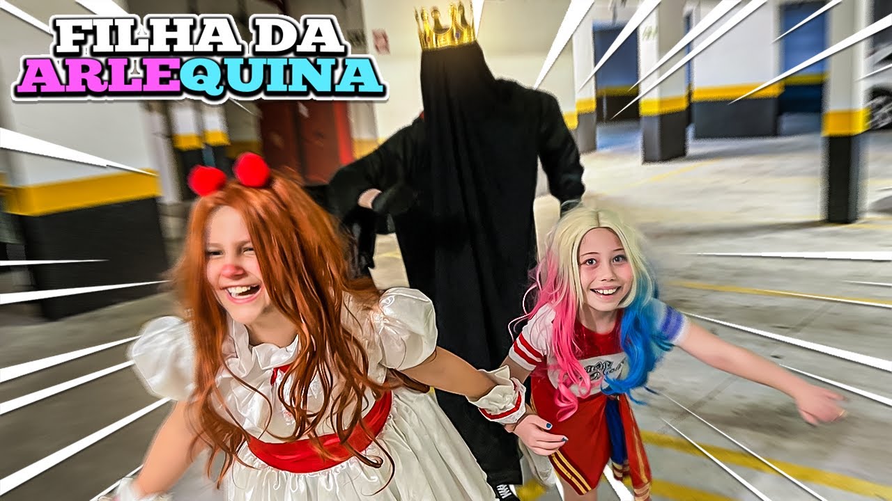 A FILHA DO IT A COISA SALVOU A FILHA DA ARLEQUINA SEQUESTRADA DO CHAMADOR DESCONHECIDO !!!