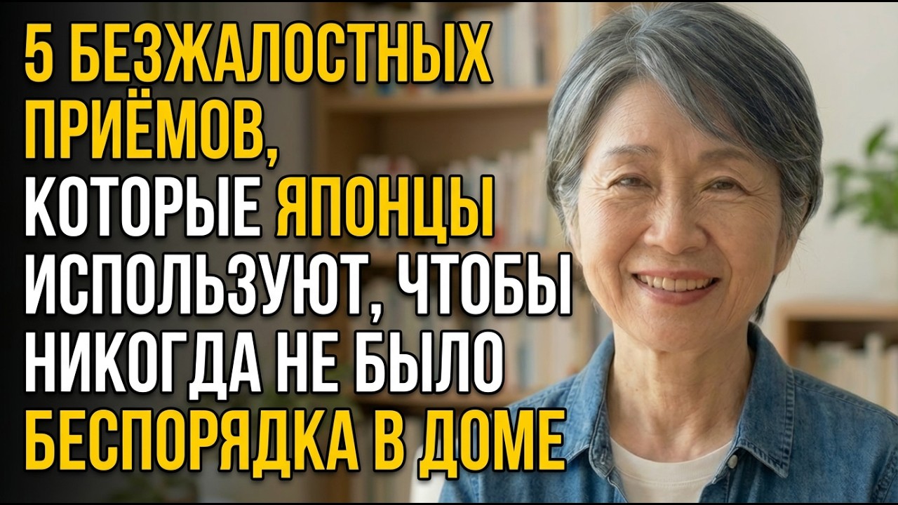 5 Безжалостных Приёмов, Которые Японцы Используют, Чтобы Никогда Не Было Беспорядка В Доме