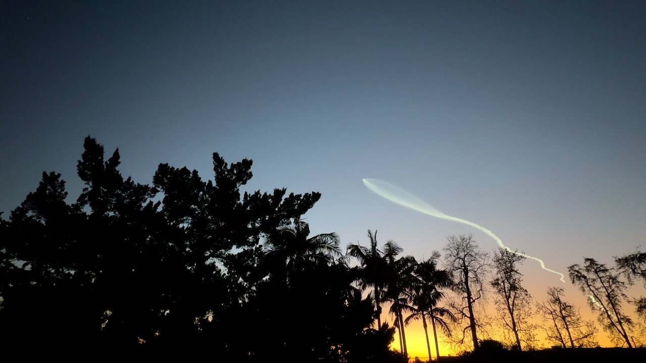 Falcon 9 Launch from Vandenberg SFB on 1 April 2024
