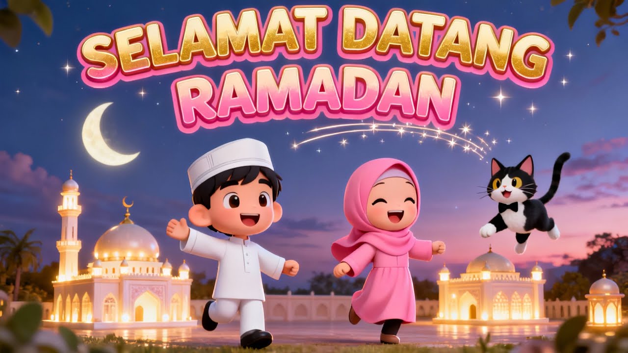 Lagu Anak Islami Menyambut Bulan Suci Ramadan 2026 (Official Music Video)