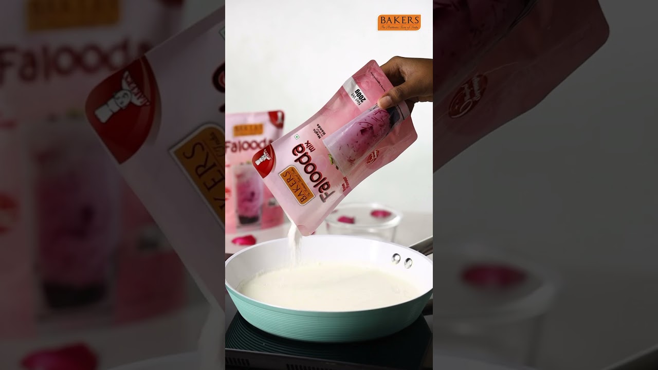 BAKERS ROSE FALOODA MIX 🍧 #faloodamix #faloodalove #tryit #tagus #magicinurhands @bakerscolours