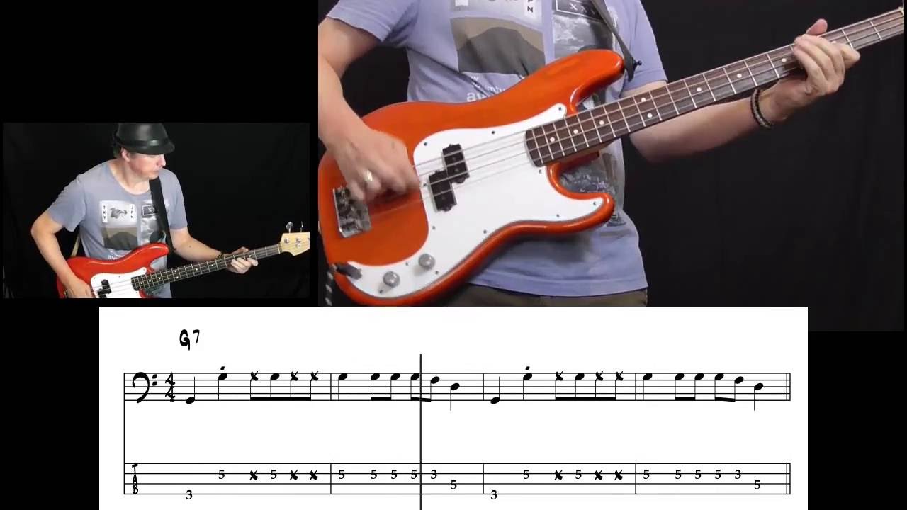 Grease - You're The One That I Want (Bass Cover with tabs in video)