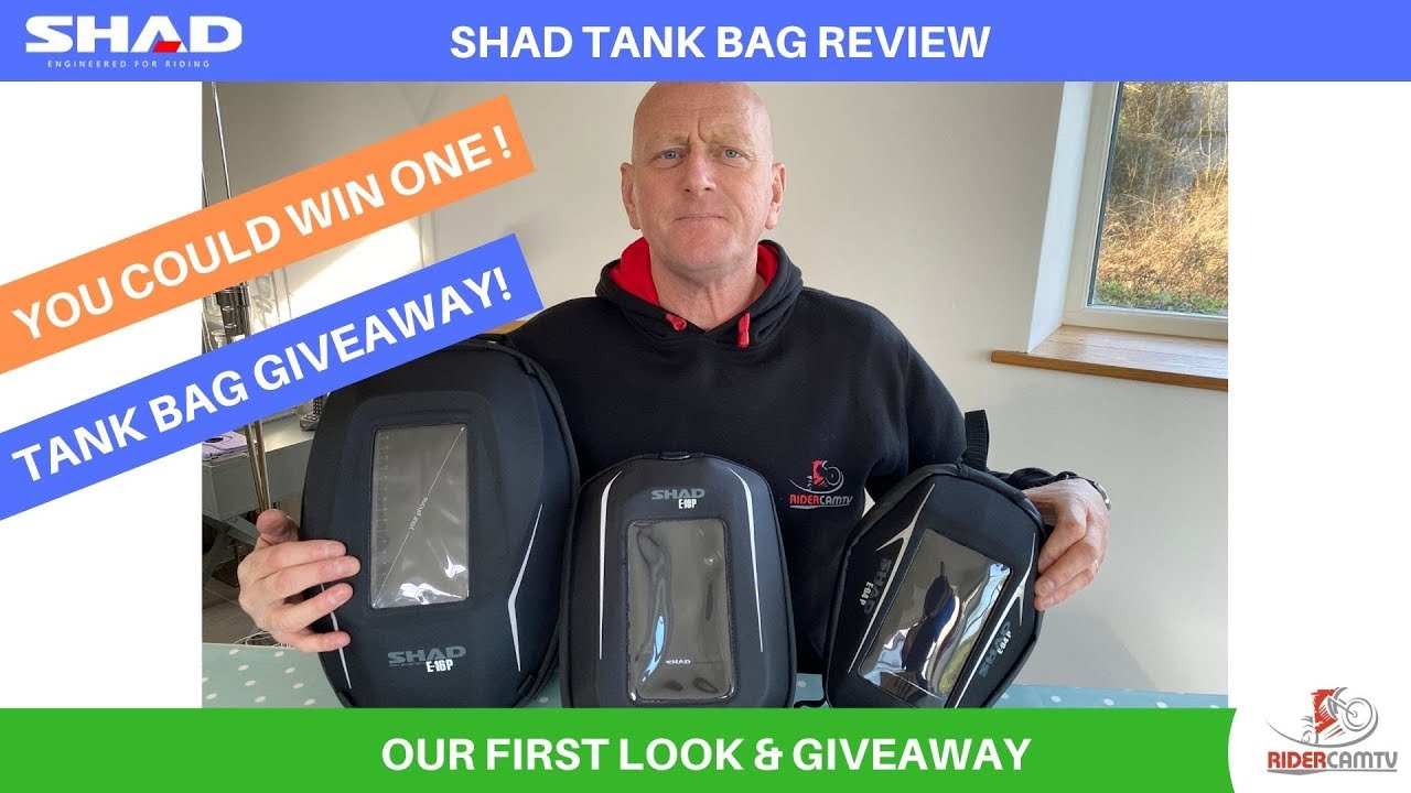SHAD Tank Bag  | Review and GIVEAWAY!