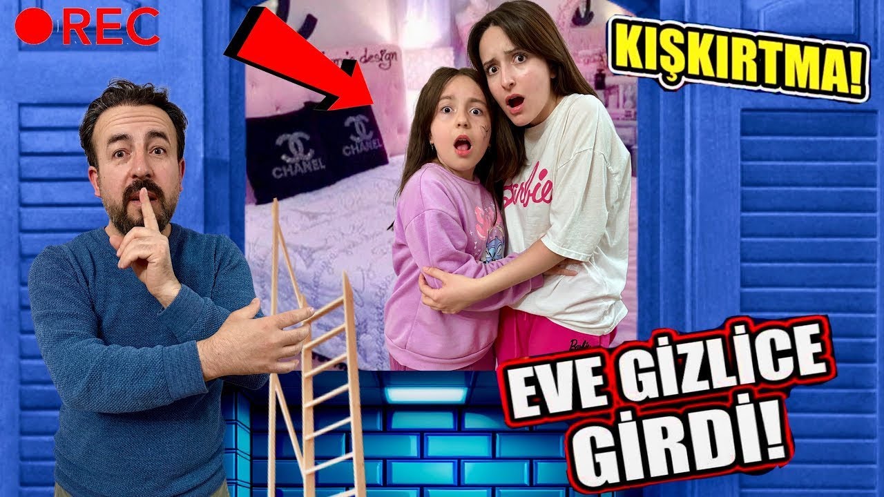 GECE GİZLİCE ANNEM BABAMI KORKUTTUK‼️ZEYNEP VE HİRANUR 