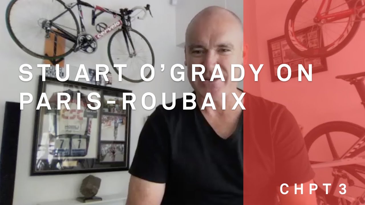 David Millar talks to Paris Roubaix winner Stuart O'Grady