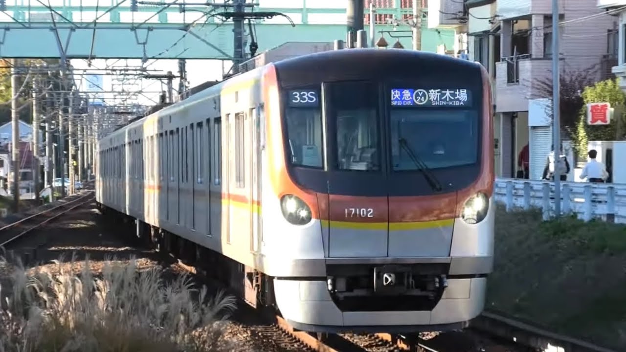 【急行川越市行きが楽しみ】東武東上線 みずほ台駅・鶴瀬駅 ダイヤ乱れにより低速で通過する急行列車／ダイヤ改正で本数が減る準急列車… 2024.12