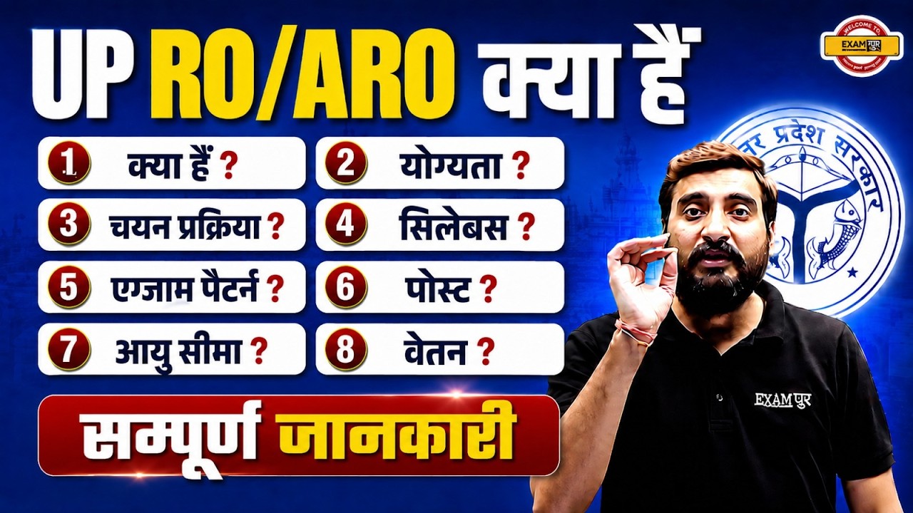 UP RO/ARO 2026 | Complete Information | Eligibility, Syllabus, Exam Pattern & Selection Process