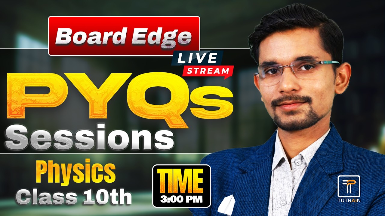 Important Questions – Light, Human Eye, Electricity & Magnetism | Class 10 Physics Live