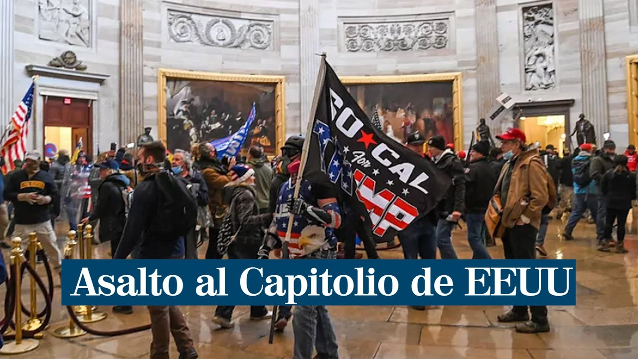 Simpatizantes de Trump asaltan el Capitolio