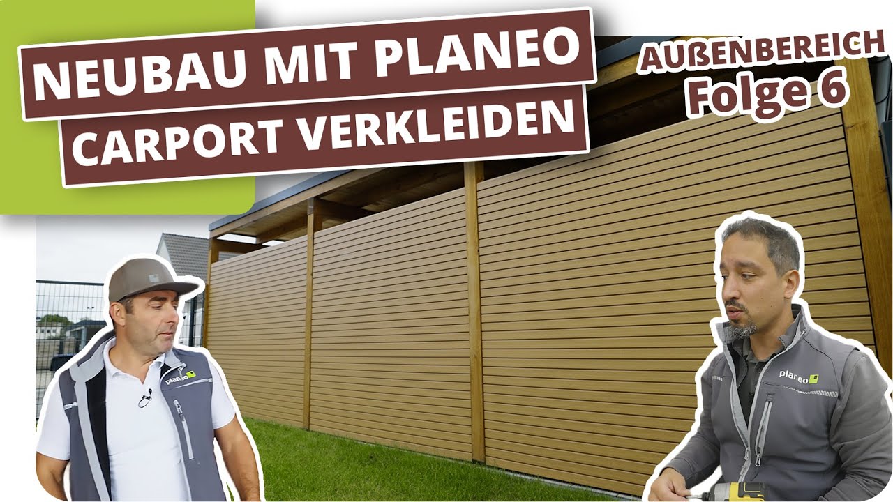 Carport verkleiden