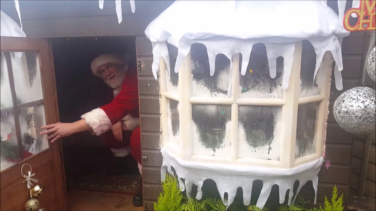 Phoebe visits Father Christmas - Santa