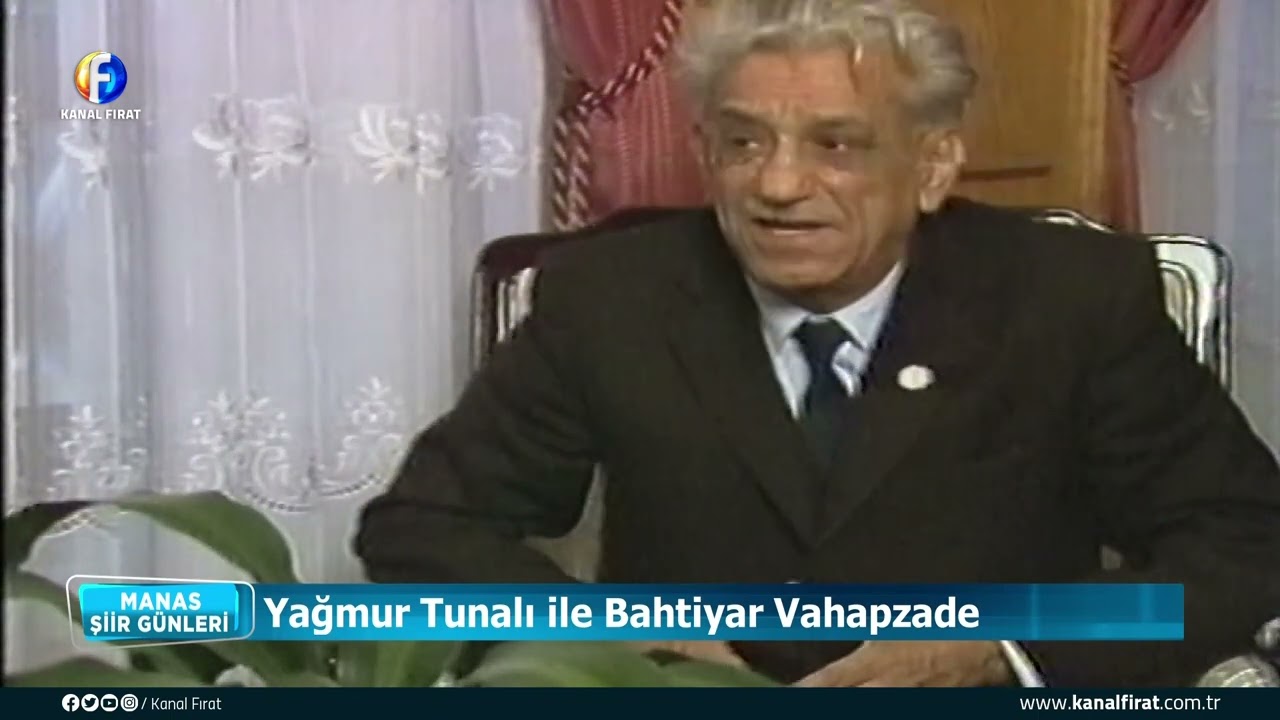 Manas Şiir G&uuml;nleri Yağmur Tunalı & Bahtiyar Vahapzade 25 06 2023