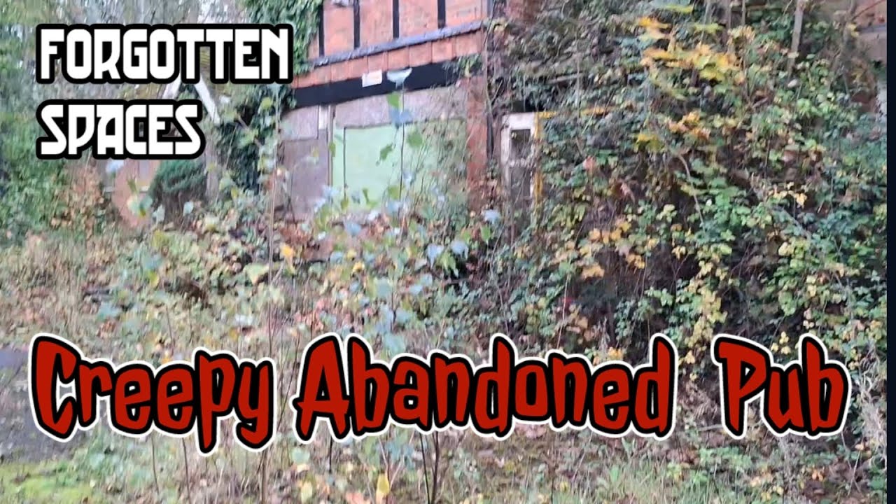 Exploring an ABANDONED PUB in Surrey....CREEPY GHOST GIRL VOICE!!!