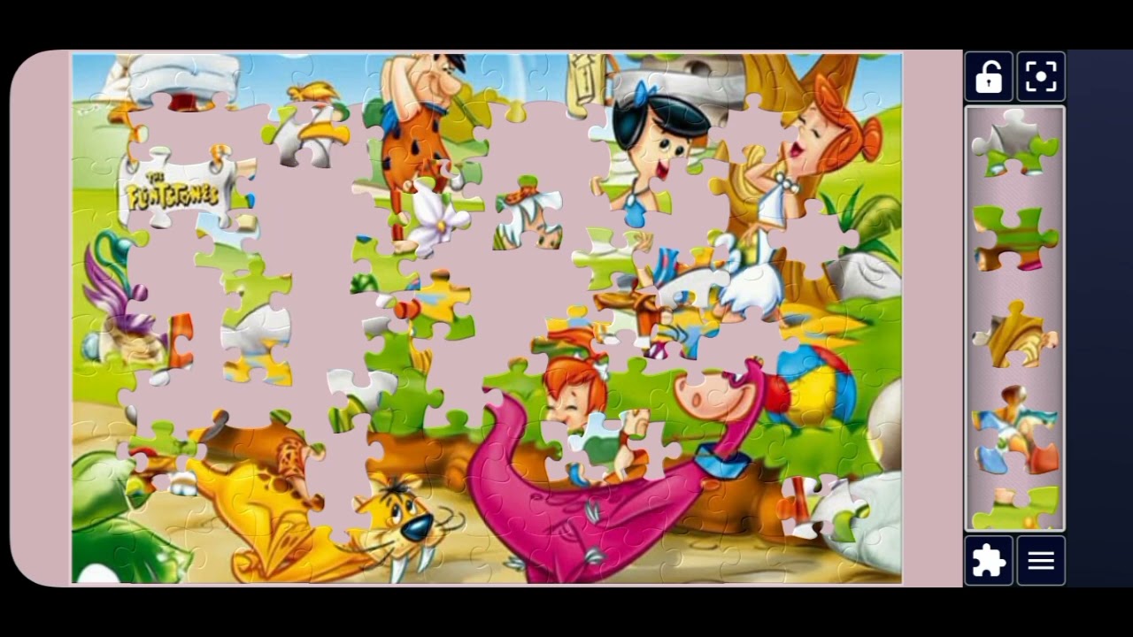 The Flintstones 💞🌈✨❤️🧩❤️//Mind Fresh Puzzle 🧩 Palace//Puzzle piece 🧩 Collection//Puzzle Art ⭐//