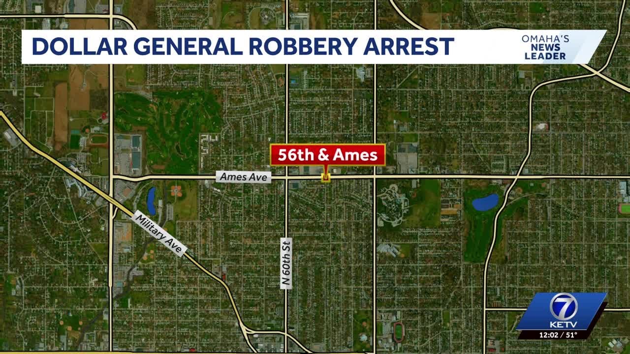 Omaha police arrest man after Dollar General robbery