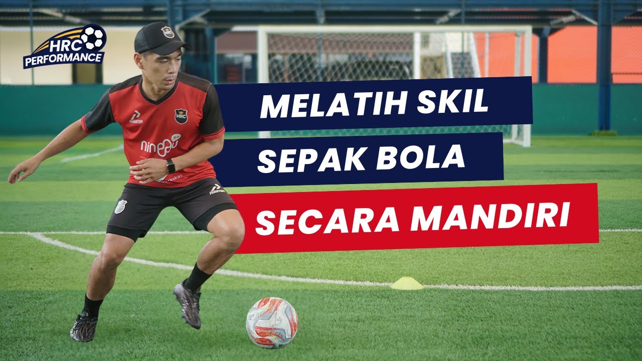 Latihan Dribbling Passing Shooting Secara Individual Untuk Pemain Sepak Bola