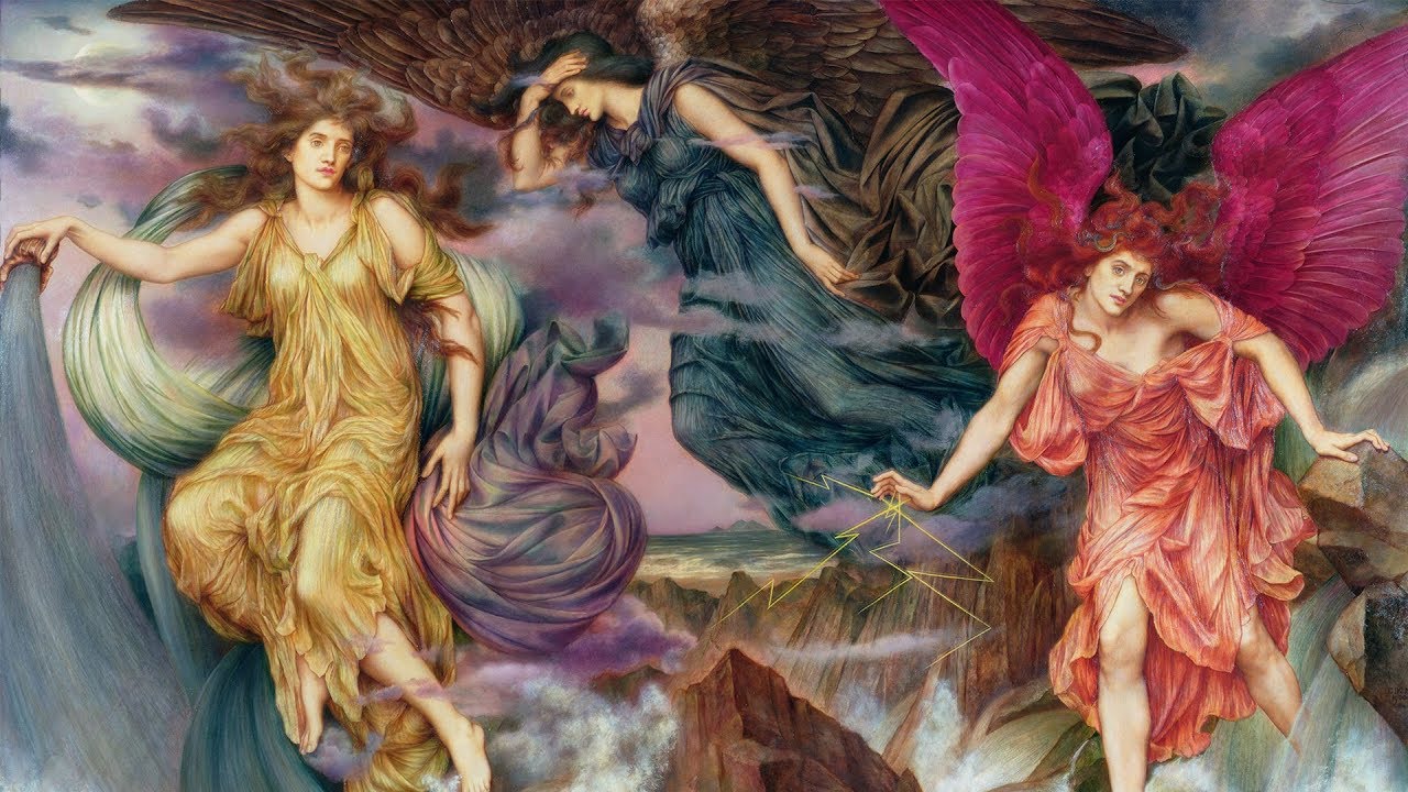 「ラファエル前派の女性画家」イーヴリン・ド・モーガン（Evelyn De Morgan)の絵画集