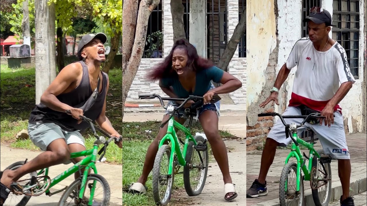 NO TE LLEVES MI BICICLETA 🚳🫨TRANSFORMADA ⚠️👀 (( SE SALIÓ DE CONTROL)) 😱😱