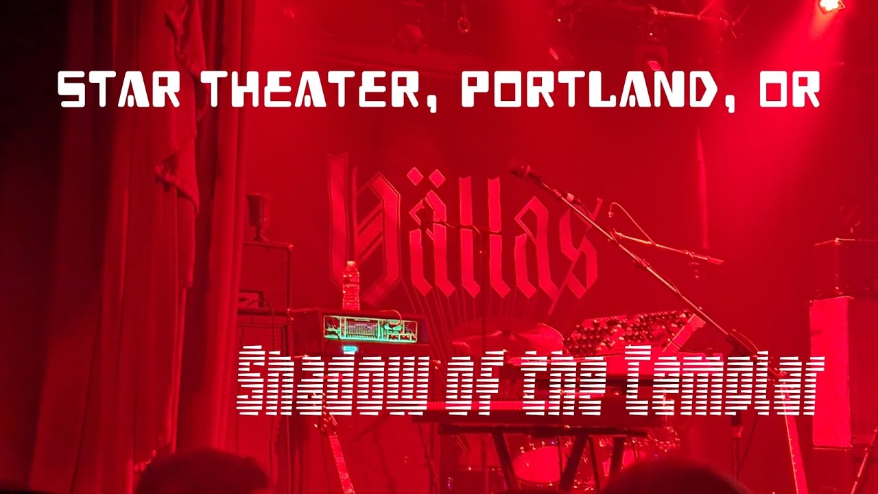 Hällas - Shadow of the Templar (live in Portland)